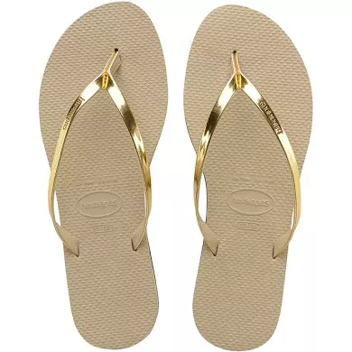 gold braided flip flops - Google Shopping