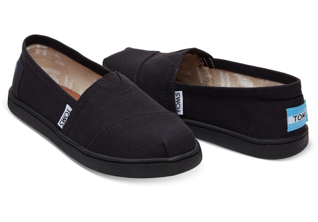 Black toms shoes