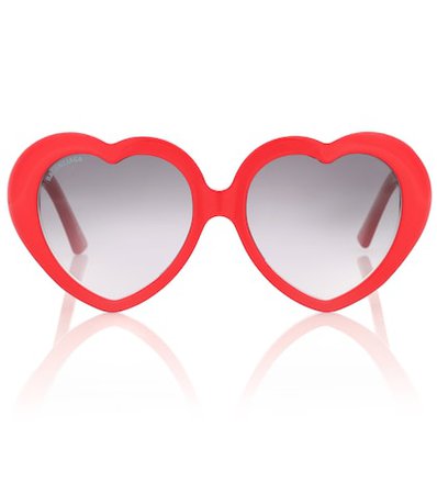 Susi heart-shaped sunglasses