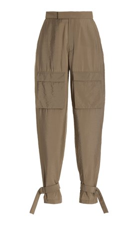 Ankle Strap Crinkle Pants By Lapointe | Moda Operandi