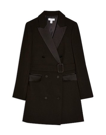 Κοντό Φόρεμα Topshop Black Tuxedo Blazer Dress - Γυναίκα - Κοντά Φορέματα Topshop στο YOOX - 15028194LM