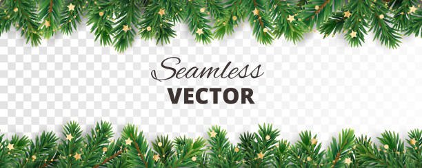 seamless-vector-decoration-isolated-on-white-christmas-tree-frame-vector-id1049754636 (612×245)