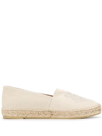 ShopKenzo tiger-embroidered espadrilles with Express Delivery - Farfetch