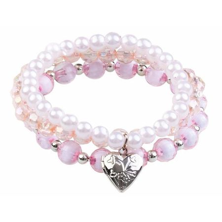pearl pink necklace