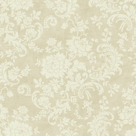 York Wallcoverings Sapphire Oasis Silk Floral Wallpaper | The Home Depot Canada