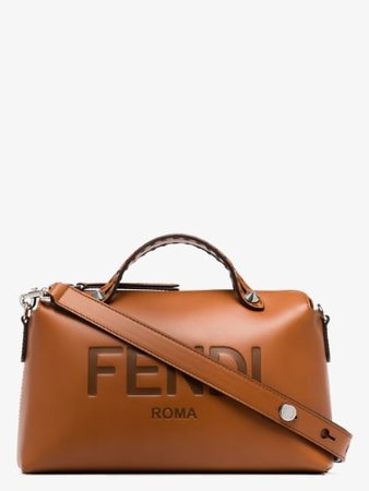 Fendi brown by the way leather cross body bag | Browns