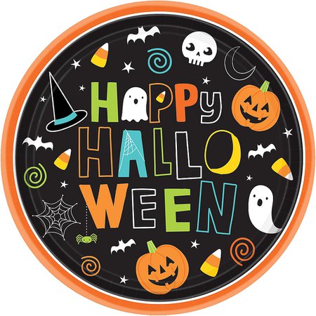 Happy Halloween Lunch Plates 60ct | Party City