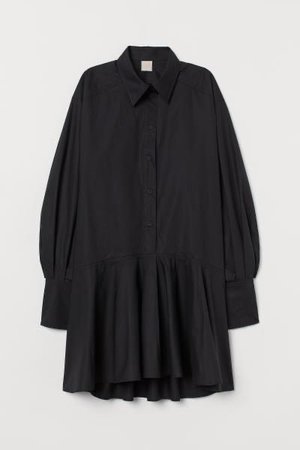 Cotton Tunic - Black - Ladies | H&M