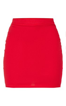 PLT Cotton Blend Mini Skirt