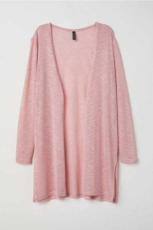 Fine-knit Cardigan - Pink | H&M US
