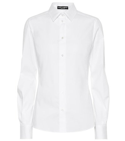 Dolce & Gabbana - Stretch-cotton shirt | Mytheresa