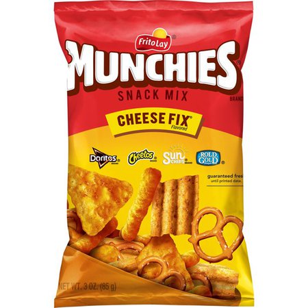 Munchies Cheese Fix Snack Mix, 3 oz Bag - Walmart.com