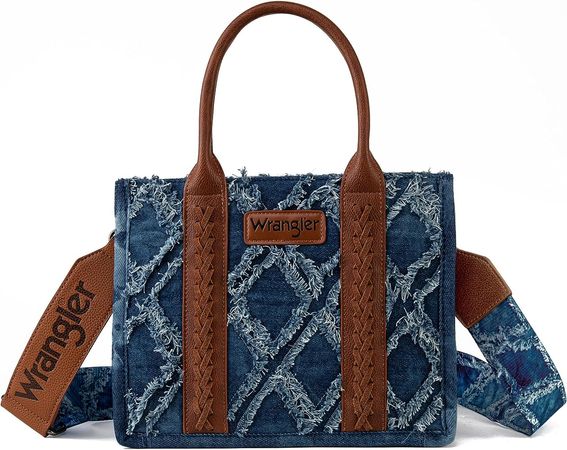 Amazon.com: Wrangler Tote Bag for Women Western Shoulder Purses Boho Aztec Satchel Hobo Handbags with Guitar Strap WG2202-8120SJN : Clothing, Shoes & Jewelry
