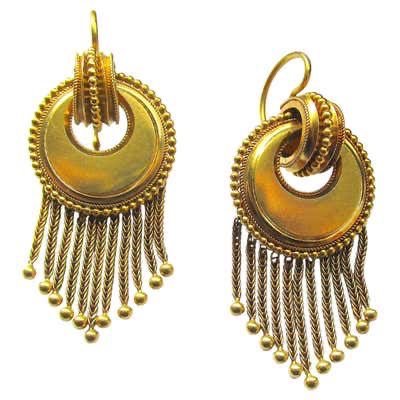 antique earrings