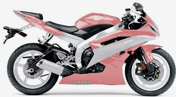 pink motorcycle