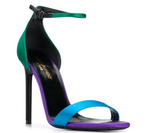 ysl colorful heel