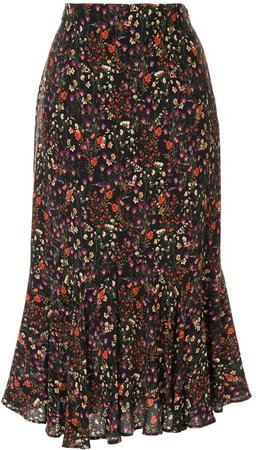 Loveless floral pattern skirt