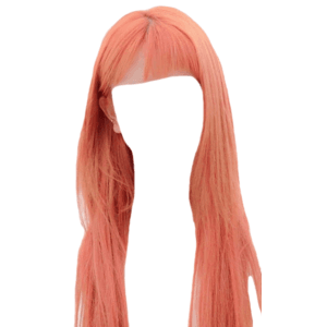 Pink Orange Hair PNG