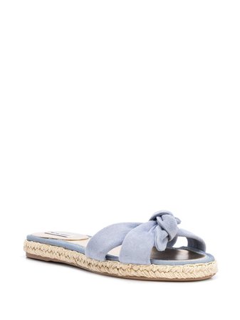 Tabitha Simmons Heli Flat Sandals Ss20