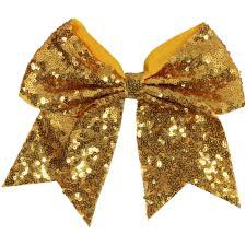 gold cheer bow - Google Search