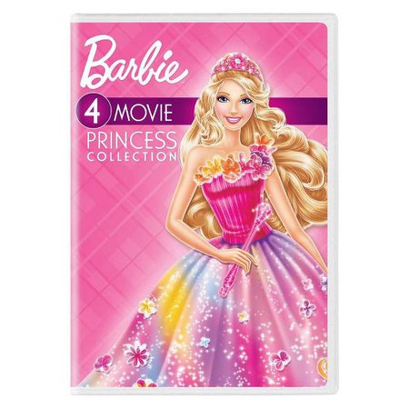 Barbie 4-Movie Princess Collection (DVD) : Target