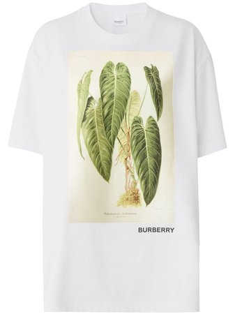 Burberry sketch-print short-sleeve T-shirt - Farfetch