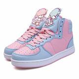 Fairy Kei Little Twin Star Hi Top Sneaker Shoes Kawaii DDLG Playground