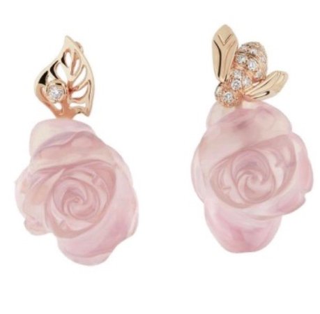 rosy earrings
