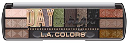Amazon.com: L.A. Colors Day to Night - Color palette for eyeshadow, 12 colors, Dawn, 0.28 ounces. : Everything else