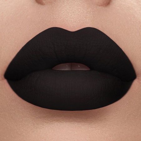 Black Lip Makeup