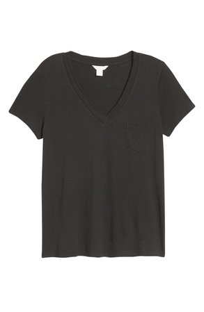 Caslon® Short Sleeve V-Neck T-Shirt | Nordstrom