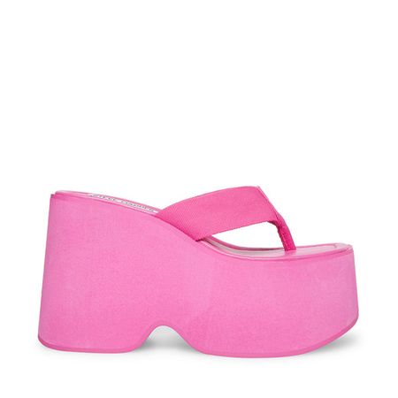 GWEN Pink Sandals | Women's Pink Designer Sandals – Steve Madden
