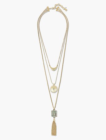 Deco Set Stone Layer Necklace | Lucky Brand