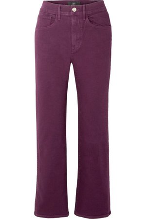 3x1 | W4 Shelter cropped high-rise flared jeans | NET-A-PORTER.COM