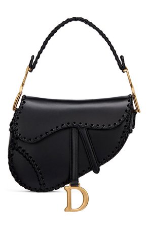 Женская черная сумка saddle DIOR — купить за 285000 руб. в интернет-магазине ЦУМ, арт. M0446CRBWM900