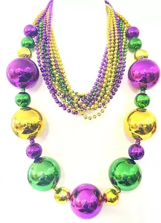 mardi gras beads - Google Search