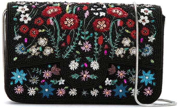 Isla embroidered clutch