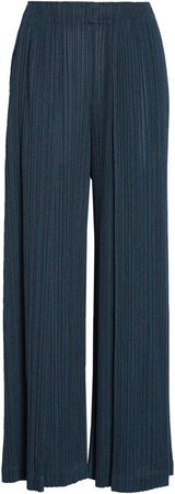 Pleated Ankle Wide Leg Pants