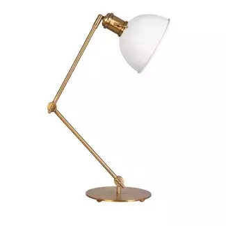 Metal Desk Lamp Antique Brass - Threshold™ : Target