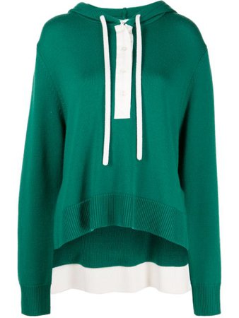 Monse Rugby Knit Hoodie - Farfetch
