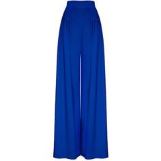 The Hebe Suit Blue Royal Palazzo Pants