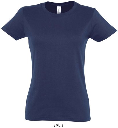 Sols Imperial Women T-shirt, French Navy, S