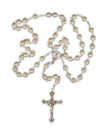 rosary style necklace