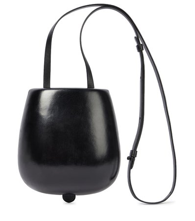 Lemaire - Leather shoulder bag | Mytheresa