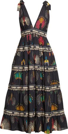 FARM Rio Wonderful Embroidered Midi Dress | Nordstrom
