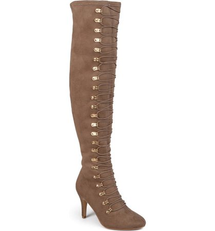Trill Over-the-Knee Lace-Up Boot - Wide Calf | Nordstromrack