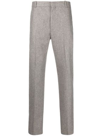 Alexander McQueen slim-cut Tailored Trousers - Farfetch