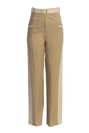 JLUXLABEL COORDINATED COLLECTION BEIGE FOR THE MOMENT PANTS