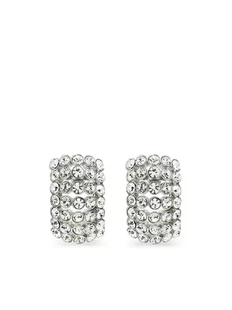 Oscar De La Renta gem-embellished Earrings - Farfetch