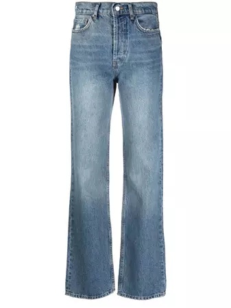 ANINE BING Bootcut high-waisted Jeans - Farfetch